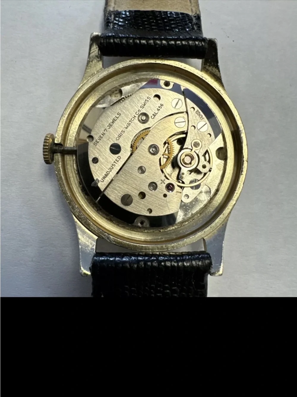 Vintage Oris Manual Wind Sub Second Dress Watch